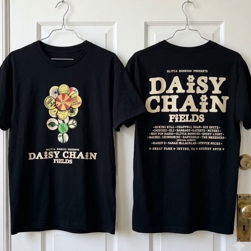 Olivia Rodrigo "Daisy Chain Fields Admat" T-Shirt